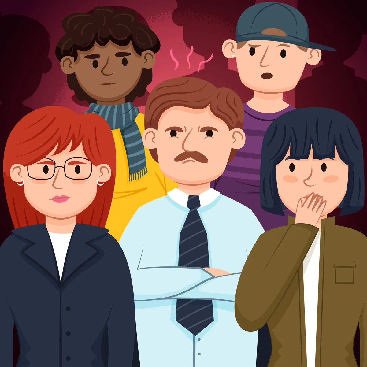 “Keramaian” di ruang digital kerap bertindak layaknya pengadilan, cepat menjatuhkan vonis, tapi miskin nalar dan abai terhadap kebenaran. (Sumber: Designed by Freepik)