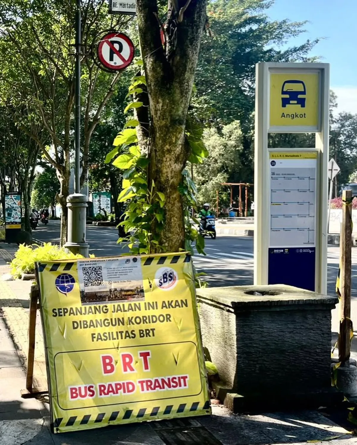 Pembangunan fasilitas transportasi di Bandung sebagai bagian dari perubahan kota yang sedang berlangsung. (Sumber: Instagram/ @infobandungkota)