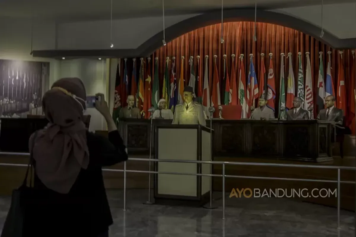 Museum Konperensi Asia Afrika (Museum KAA). (Sumber: Ayobandung.com | Foto: Kavin Faza)