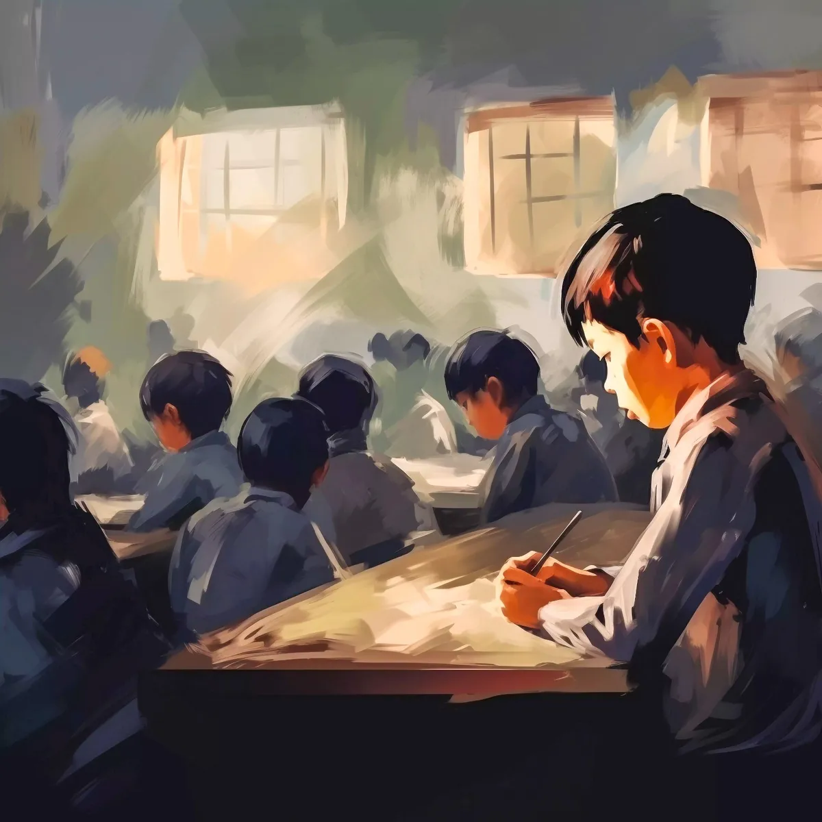 Ujian bukan hanya soal kemampuan, tetapi pilihan: tetap jujur atau mencari jalan pintas. (Sumber: Freepik/ AI Generated)