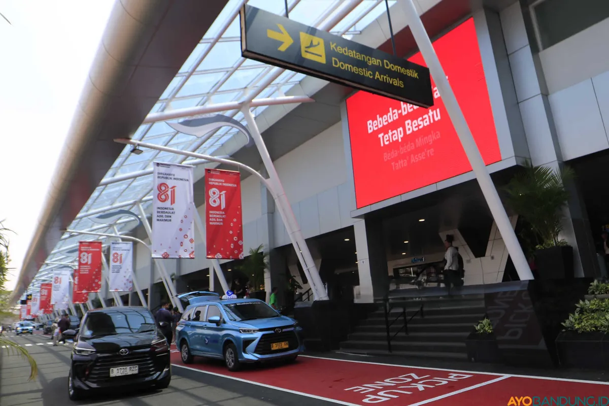 Suasana di Bandara Husein Sastranegara, Kota Bandung, Jumat 14 Agustus 2026. (Sumber: ayobandung.id | Foto: Irfan Al Faritsi)
