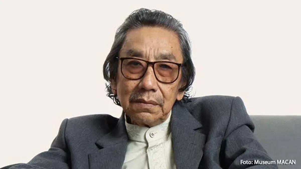 Maestro Lukis Jeihan Sukmantoro (Sumber: Museum Macan)