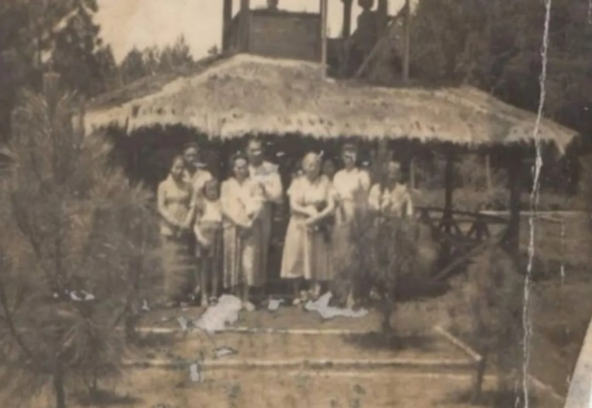 Kampung Cilameta masa kolonial. (Sumber: Koleksi keluarga Billy Janzs)