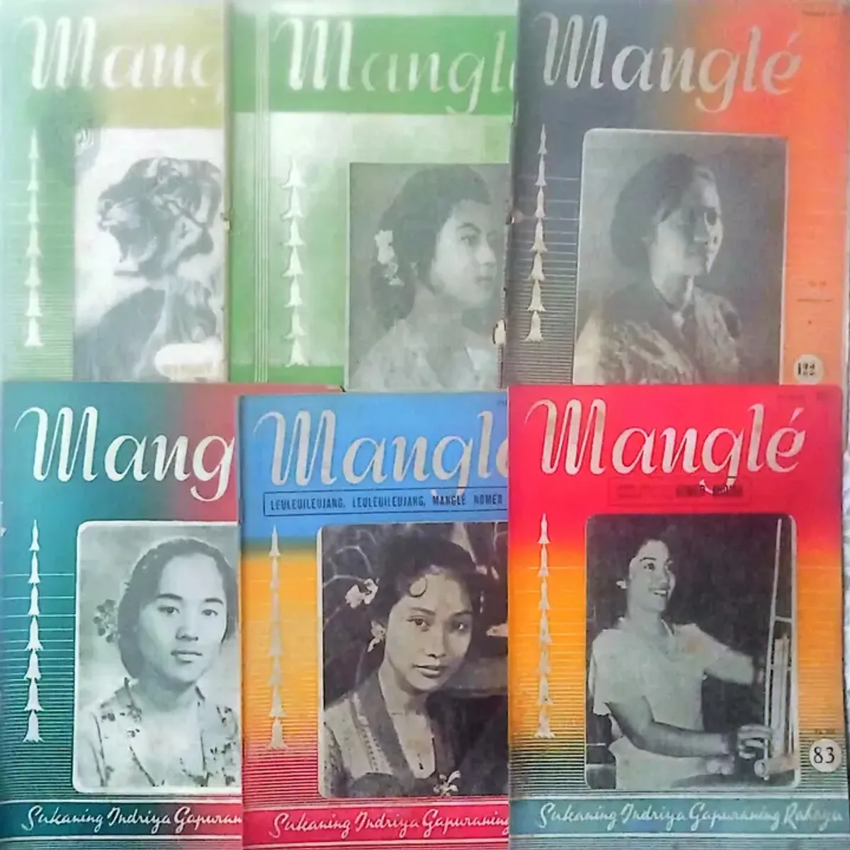 Majalah Mangle era 1960-an saat masih terbit di Bogor. (Sumber: Dokumentasi Penulis)