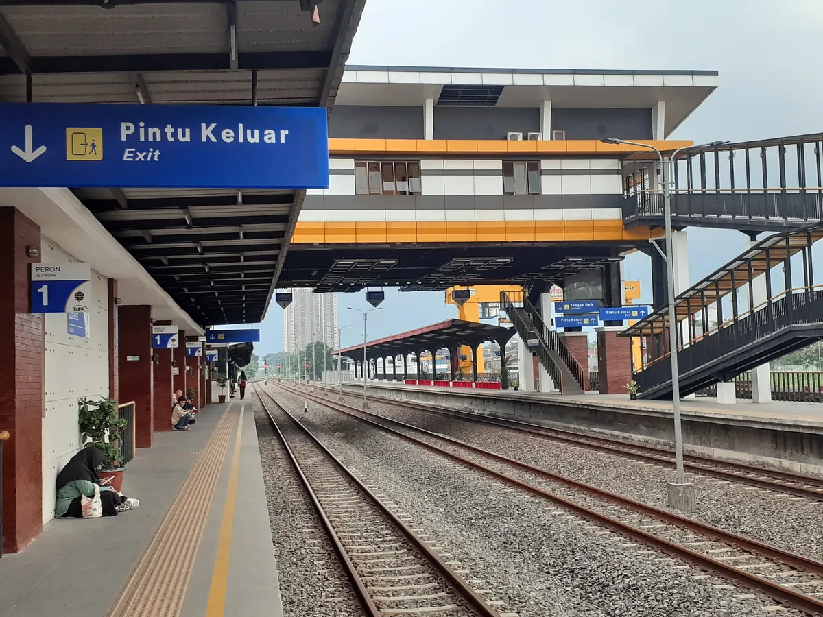 Stasiun KA Gedebage (Sumber: dokpri | Foto: Totok Siswantara)