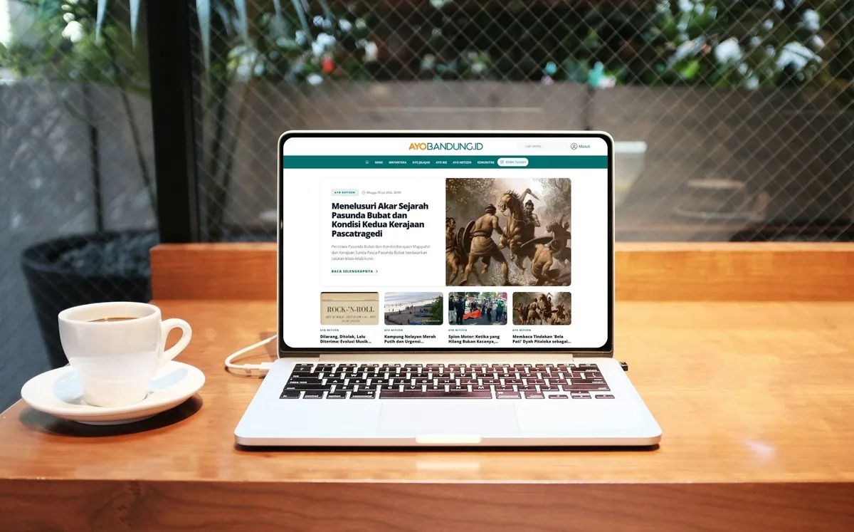 Website ayobandung.id (Sumber: Unsplash | Foto: Alex Knight)