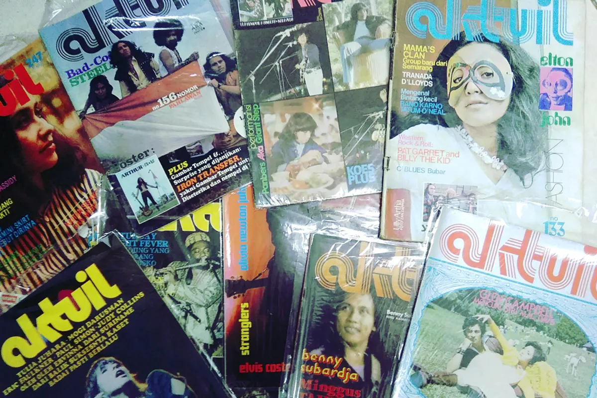 Tampak cover majalah Aktuill (Sumber: Pophariini.com)