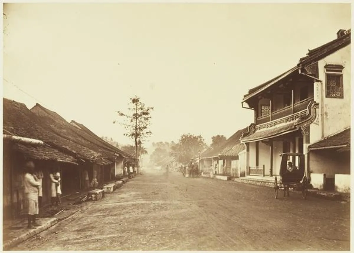 Chinese kamp te Buitenzorg (Sumber: KITLV)