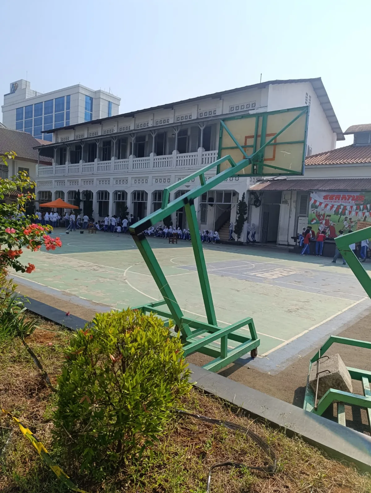 Foto gedung SMKN 1 Jakarta tahun 2024 (Sumber: Dokumentasi Pribadi | Foto: Arystya Saputra)