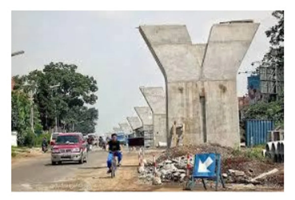 Kondisi awal pembangunan Jalan Layang Pasupati (Sumber: strytview)