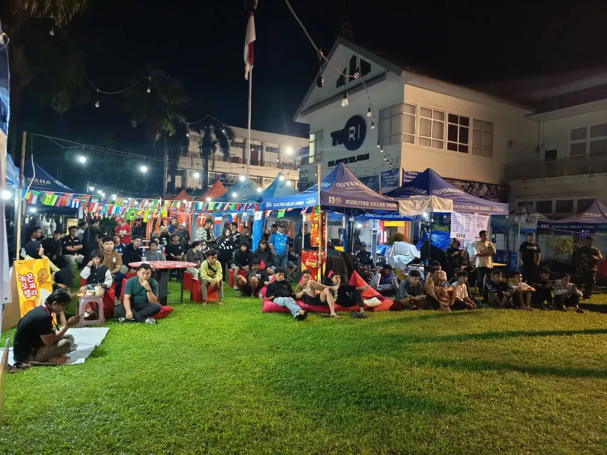 Acara nonton bareng Piala Dunia 2026 di halaman TVRI daerah (Sumber: tvri.go,id)