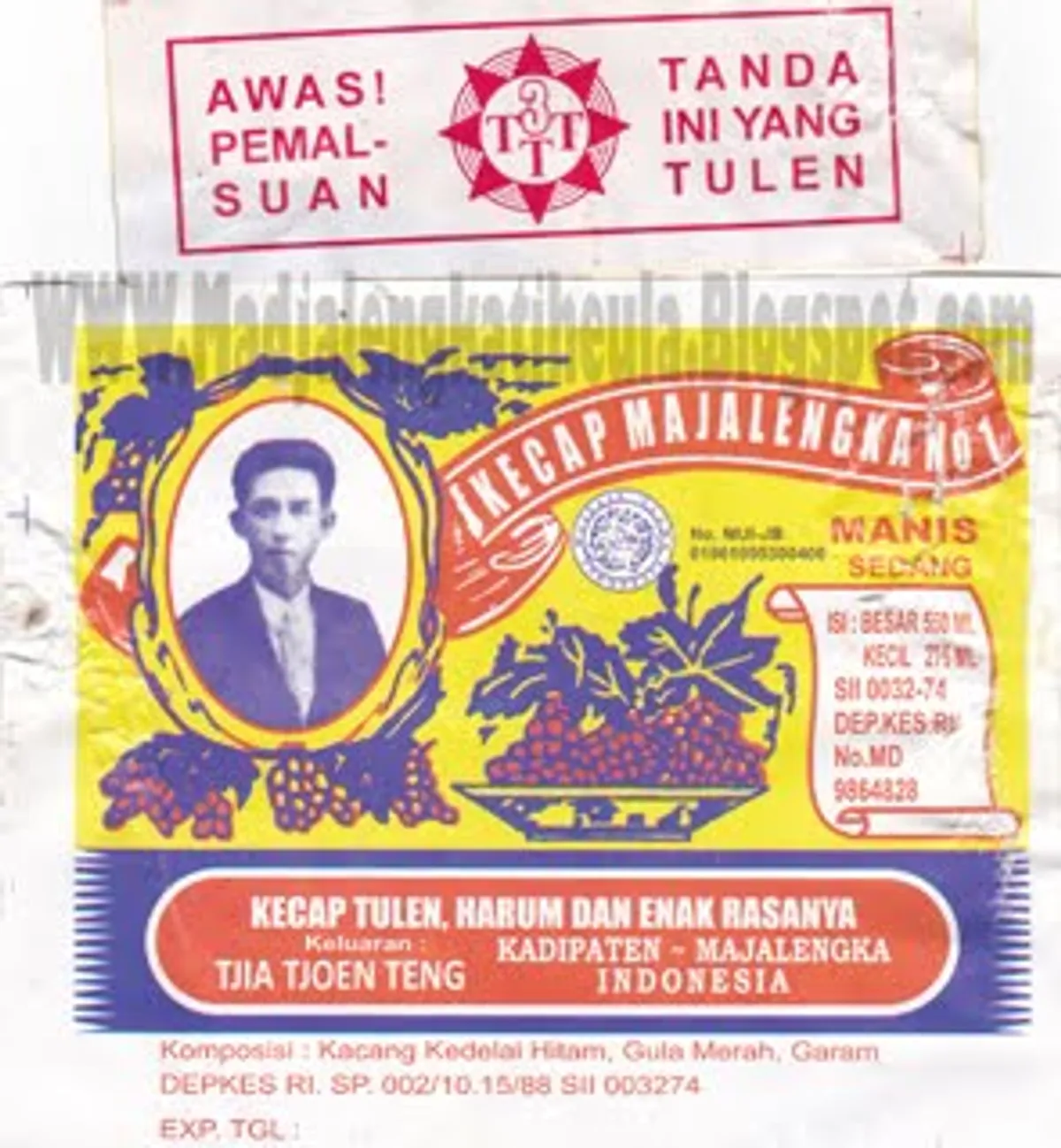 Kecap Majalengka (Foto: Sumber: Majalengkatiheula)