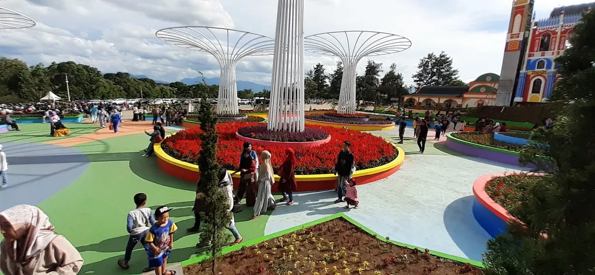 Destinasi wisata Jans Park di Jatinangor Sumedang (Sumber: dokpri | Foto: Sri Maryati)