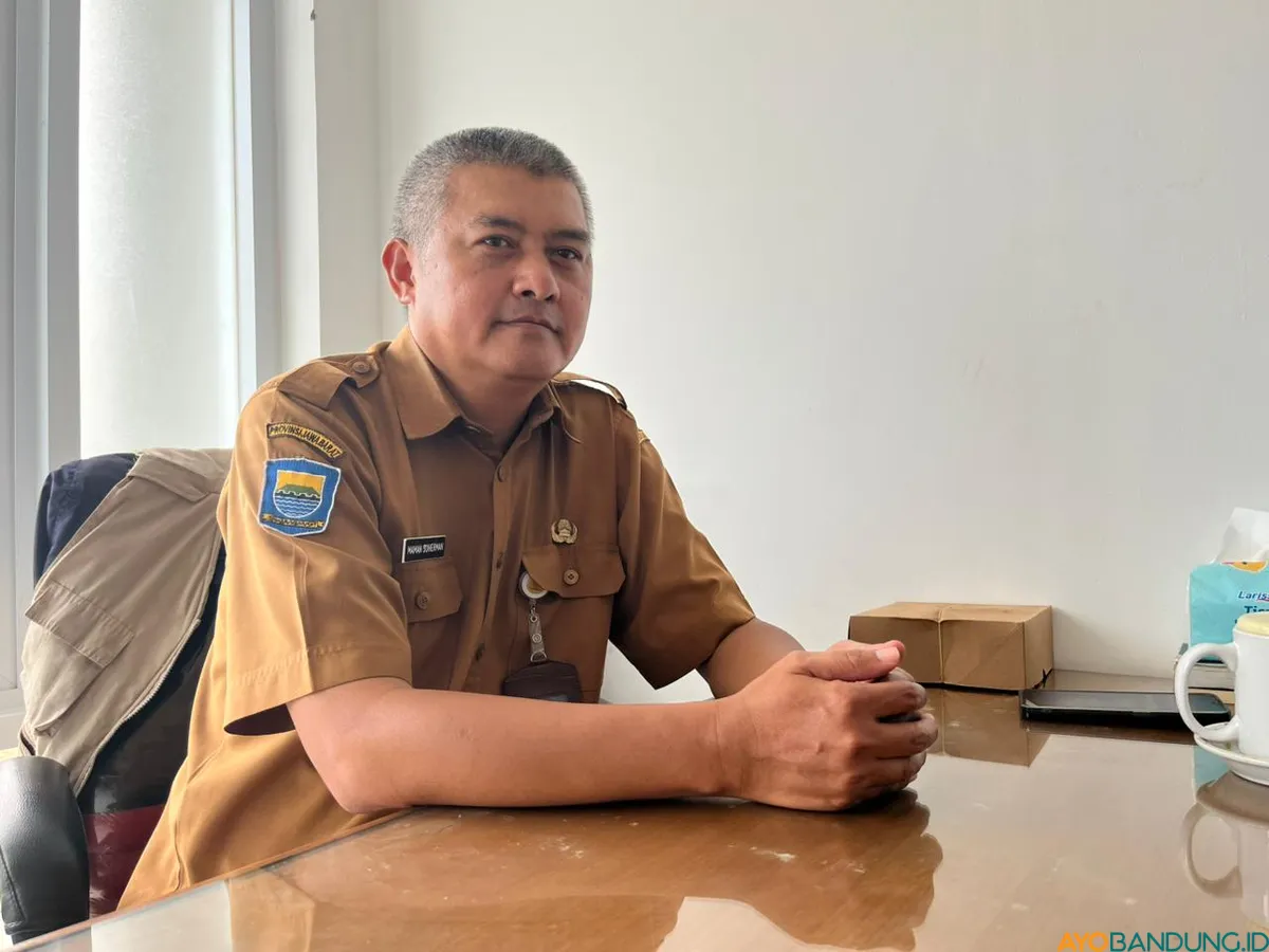 Kepala Seksi Pemberdayaan Masyarakat Kecamatan Kiaracondong, Maman Suherman. (Sumber: ayobandung.id | Foto: Ilham Maulana)