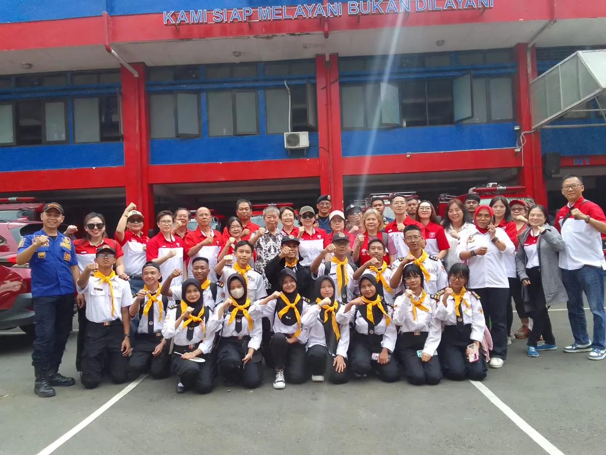 Acara "Siaga Rumah Aman 2026" pada 2 Mei 2026, di Dinas Pemadam Kebakaran Kota Bandung. (Sumber: Ayobandung.id)