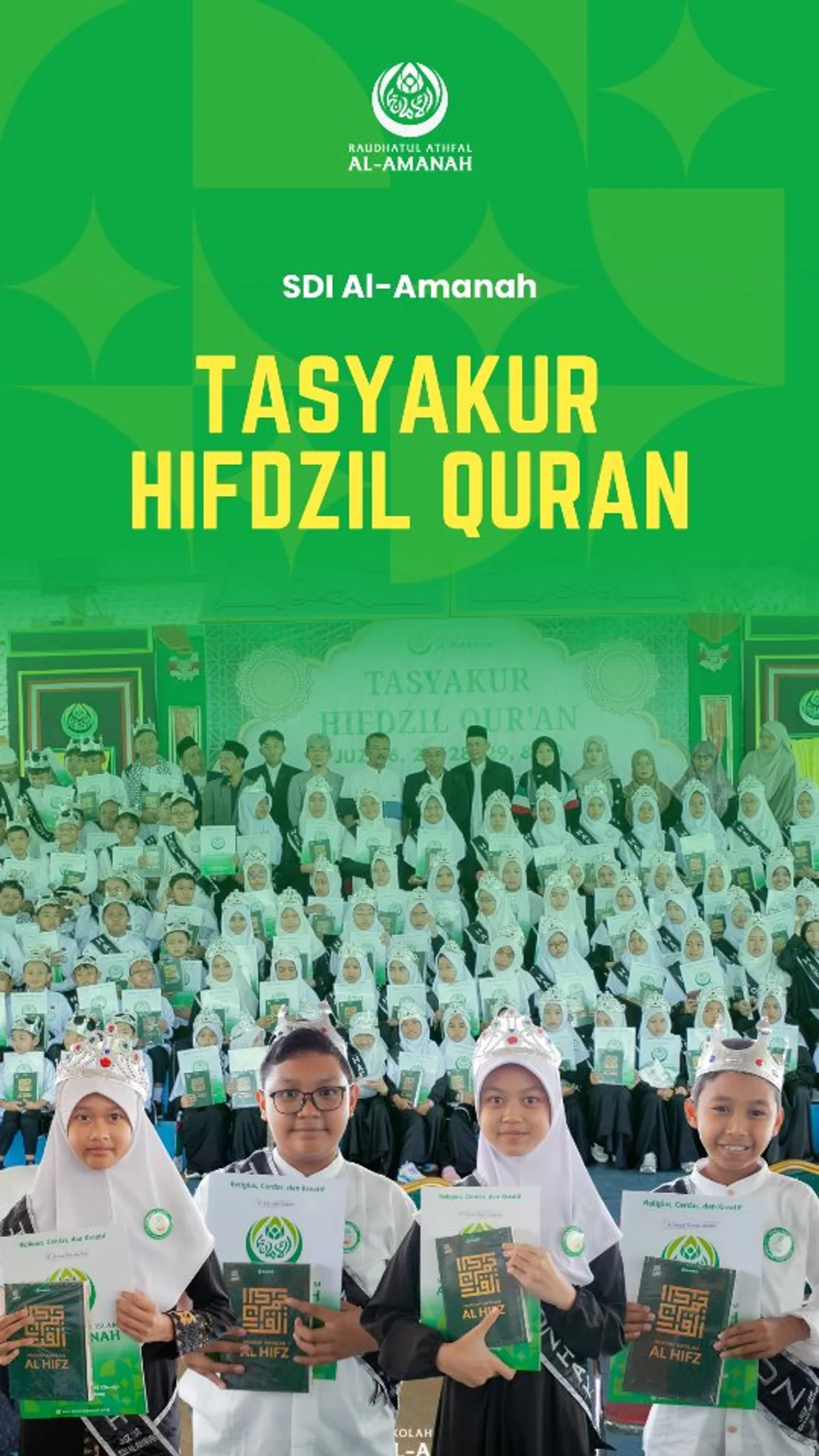 Program unggulan sekolah dalam membina generasi Qurani yang tidak hanya kuat hafalan, tetapi dibarengi dengan memiliki akhlak dan karakter Islami. (Sumber: Tangkap layar Instagram @sdialamanahbdg)
