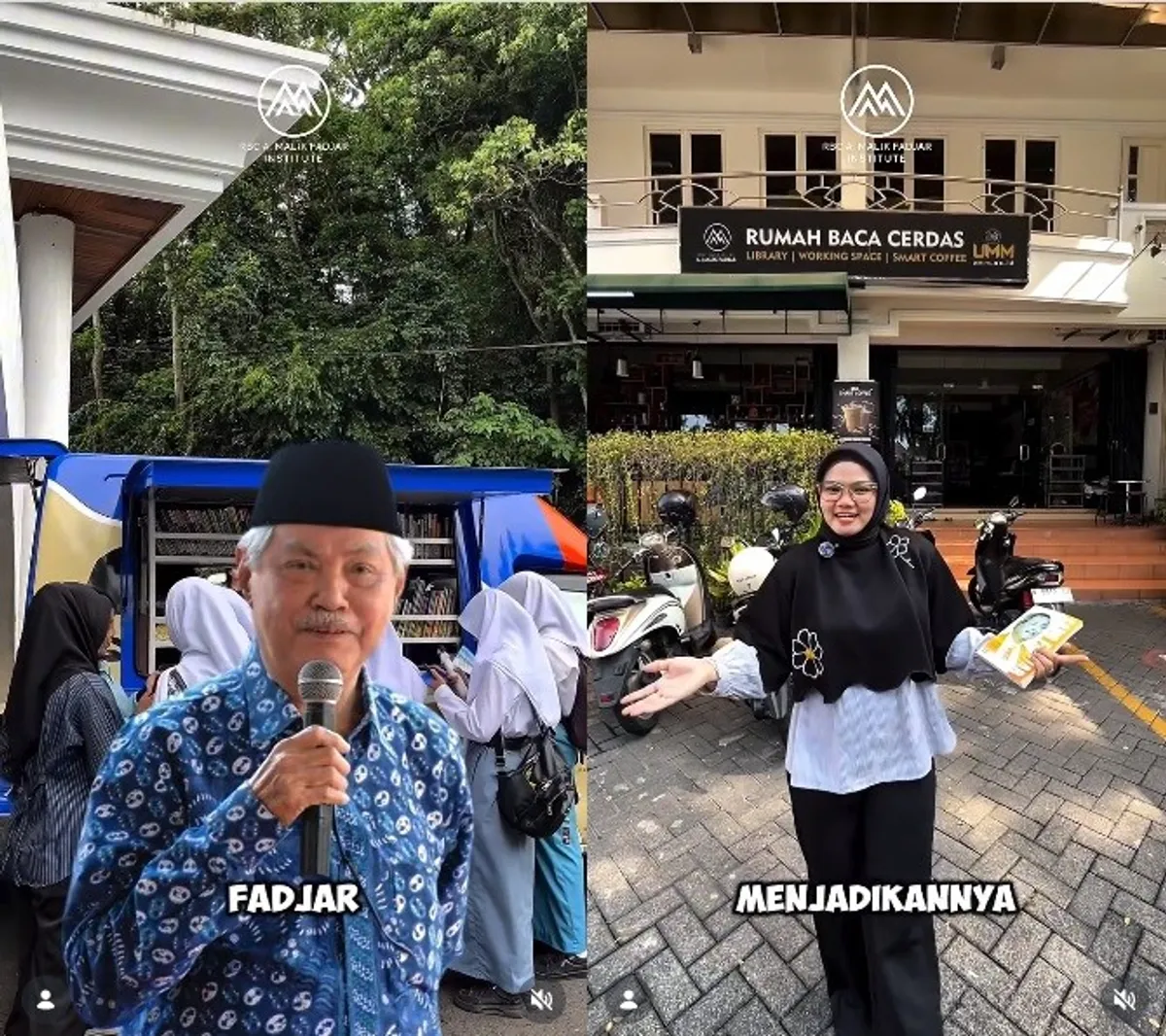 Abdul Malik Fadjar, tokoh intelektual di balik pencetusan Hari Buku Nasional pada tahun 2002. (Sumber: Instagram @rbc.institute)