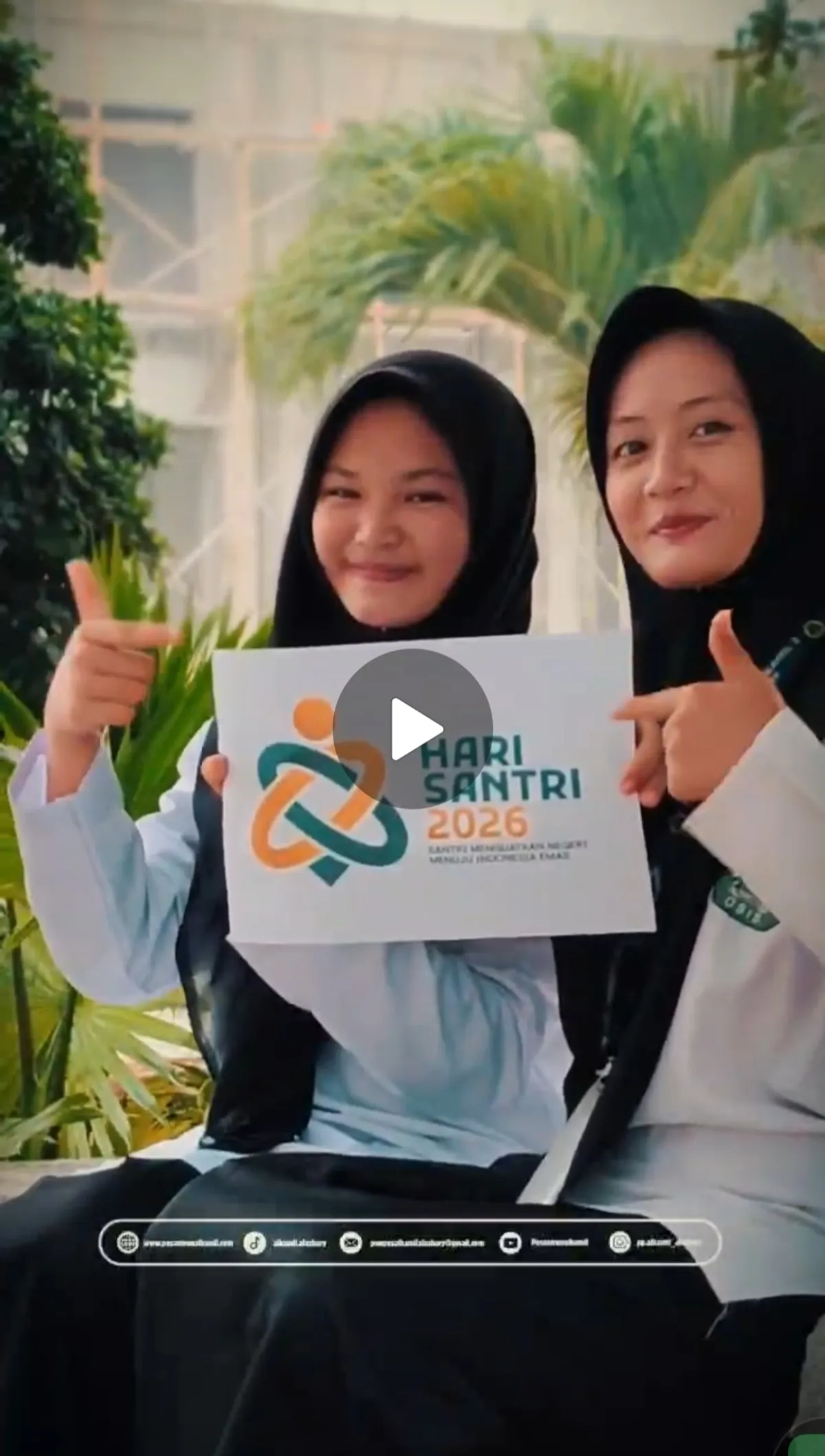 Hasil tangkapan layar ayo meriahkan hari santri nasional 2026 bersama kami, Pondok Pesantren Al-Kamil Al-Azhary (Sumber: Instagram @pp.alkamil_alazhary)