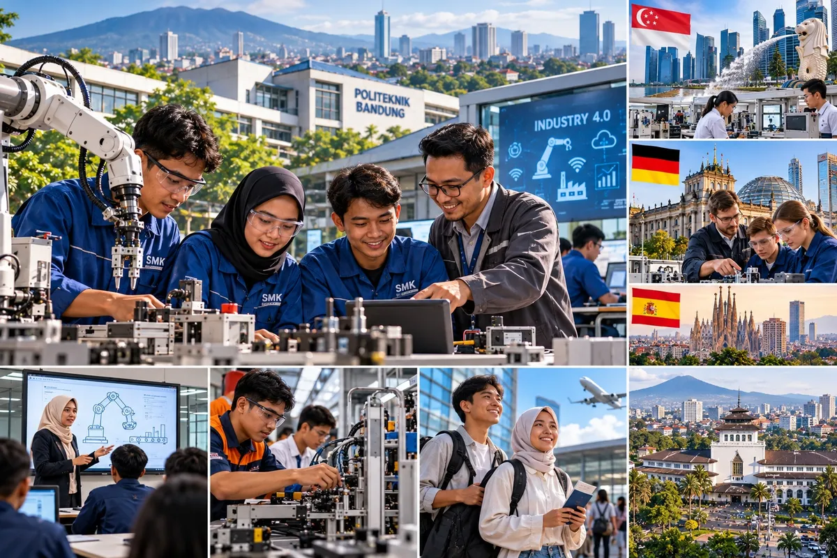 Ilustrasi menyiapkan sistem pendidikan yang adaptif terhadap era Industri 4.0 (Sumber: dokpri | Foto: Arif Minardi)