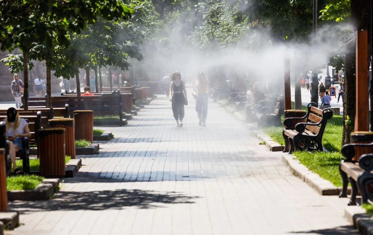Kabut air untuk ruang terbuka untuk atasi temperatur ekstrem (Sumber: foto: Pexels)