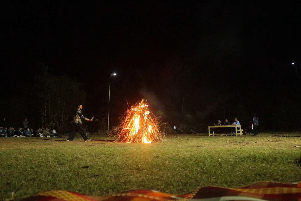 Lapang Utama bawah, di Cicadas Camping Ground, Sumedang