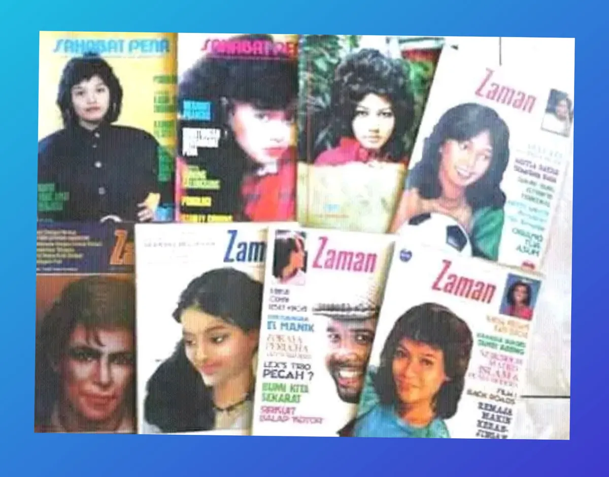 Majalah Zaman merupakan majalah umum dan budaya yang pernah mewarnai dunia pers Indonesia. Majalah ini terbit sejak 1979 hingga pertengahan dekade 1980-an dan diterbitkan oleh grup Tempo. (Sumber: Koleksi Kin Sanubary)