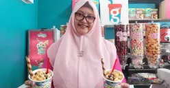 General Manager Teguk Indonesia, Beta Stepha -- Sebagai brand lokal, Teguk merintis dari rasa lokal dan tumbuh dari jalanan kota. (Sumber: Ayobandung.id | Foto: Eneng Reni Nuraisyah Jamil)