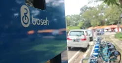 Bike on the Street Everybody Happy alias Sepeda Boseh Bandung di salah satu shelter. (Sumber: Ayobandung)