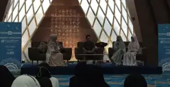 Kajian Talkshow di Masjid Raya Al-Jabbar, Gedebage (Sumber: AyoBandung | Foto: Mildan Abdalloh)
