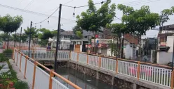 Kolam retensi Margahayu Raya  | Kamis (4/12/2025) (Sumber: Dokumentasi Penulis | Foto: Fatimah Waliya Matin)