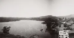 Potret zaman baheula Situ Cileunca, Pangalengan, Kabupaten Bandung. (Sumber: KITLV)