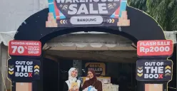 Warehouse Mizan Store Cinambo Bandung. (Foto: Nadia Ardiyanti)