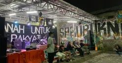 Aliansi Bandung Melawan menggelar Diskusi Publik bertema “Jaga Lahan Lawan Tiran” pada 12 Desember 2025 di Balai RW Dago Elos, Kota Bandung. (Sumber: ayobandung.id | Foto: Halwa Raudhatul)