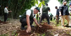 Menanam pohon bukan hanya simbol, melainkan investasi untuk generasi mendatang. Pohon yang tumbuh akan menjadi pelindung dari bencana, penyerap karbon, dan peneduh bagi anak cucu kita. (Sumber: Ist)