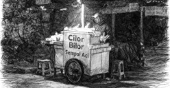 Beda dari yang Lain, Cilor, Bilor, dan Sempol Aci ‘Mang Jajang’ Jualan hingga Larut Malam