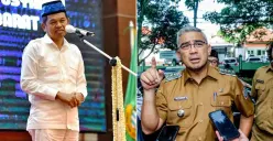 Gubernur Jawa Barat Dedi Mulyadi dan Wali Kota Bandung Muhammad Farhan. (Sumber: Humas Pemrov Jabar dan Kota Bandung)