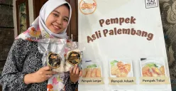 Herliyanti, Owner Pempek Ananda (Foto: Rizma Riyandi)