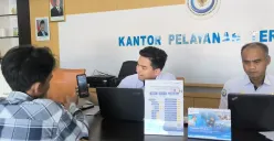 Ilustrasi pelayanan publik yang sudah menggunakan sistem digital. (Sumber: kkp.go.id)