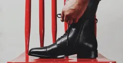 Sepatu kulit yang diproduksi oleh brand lokal, Prabu Indonesia. (Sumber: Prabu Indonesia)