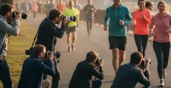 Ilustrasi Street Photography (Sumber: Gemini AI)