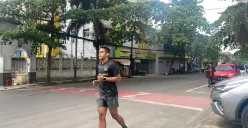 Zulfi saat berlari (Foto: Dokumentasi pribadi)