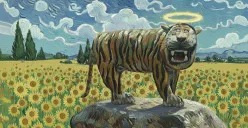 Hikayat Macan Cisewu, Senyum Tulus Harimau Siliwangi yang jadi Bahan Tertawaan Internet