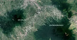 Cadasngampar di Kecamatan Sukaraja, Kabupaten Bogor. (Sumber: Citra satelit: Google maps)