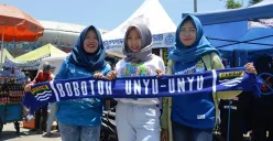 Jadi warna lain yang menyapa di laga Persib, Bobotoh Unyu-unyu bukan sekadar pendukung tapi wajah baru dalam dinamika suporter sepak bola Indonesia. (Sumber: dok. Bobotoh Unyu-unyu)