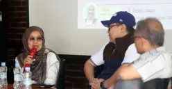 Diskusi bertajuk “Setahun Pemerintahan Baru, Bagaimana Kemandirian Energi Nasional?” yang diselenggarakan oleh Ikatan Wartawan Ekonomi Bisnis (IWEB) di Bandung, Jumat (10/10/2025). (Sumber: dok. IWEB)