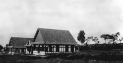 Bangunan Sanatorium Pacet Cianjur. (Sumber: KITLV)