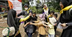 Komunitas Ibu Profesional menanamkan keyakinan bahwa ketahanan keluarga bukan sekadar konsep, melainkan perjuangan nyata yang bisa dimulai dari hal sederhana seperti bermain bersama. (Sumber: Ist)