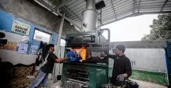 Salah satu insinerator di tempat pembuangan sampah di Kota Bandung. (Sumber: Pemkot Bandung)
