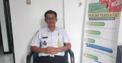Lurah Cipadung Wetan, Bapak Tarsujono S. Sos, M,. M,. (Sumber: Mila Aulia / dok. pribadi | Foto: Mila Aulia)