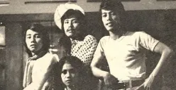 Trio Bimbo dan Iin Parlina. (Sumber: Wikimedia Commons | Foto: Aktuil Magazine)